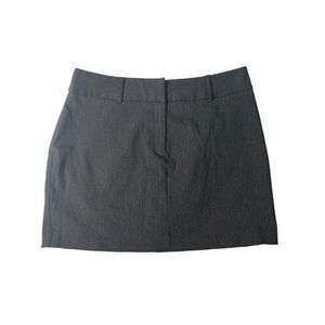 Y2k Express Stretch Mini Pencil‎ Straight Skirt Gray Size 7/8